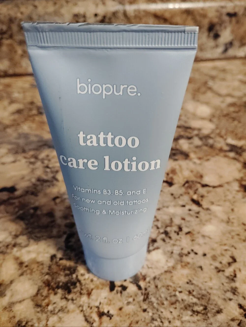 Tattoo Care Lotion -New Multiple Light Blue Bottle